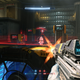 A Halo Infinite spartan shoots an enemy capturing a point in stronghold.